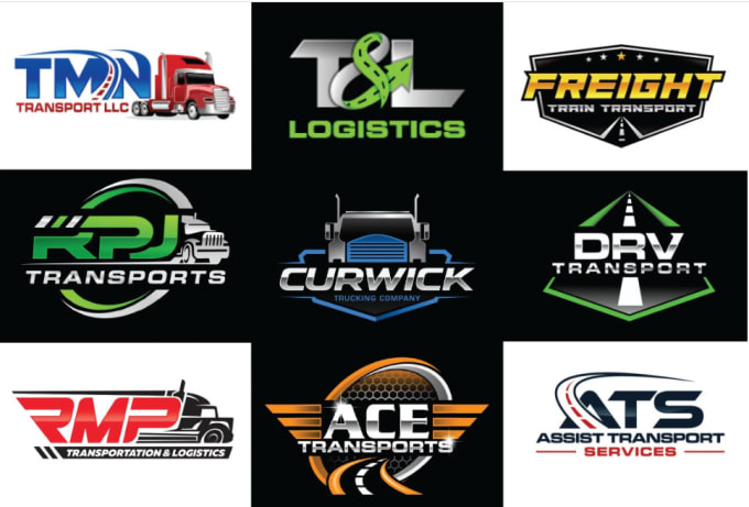 Design stunning transport, logistics, dispatcher and trucking logo ...