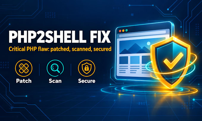 fix php2shell on your wordpress site and remove malware