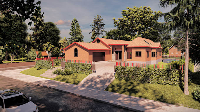 render 3d exterior and interior architectural visualizations