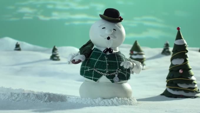 create christmas or new year greeting video