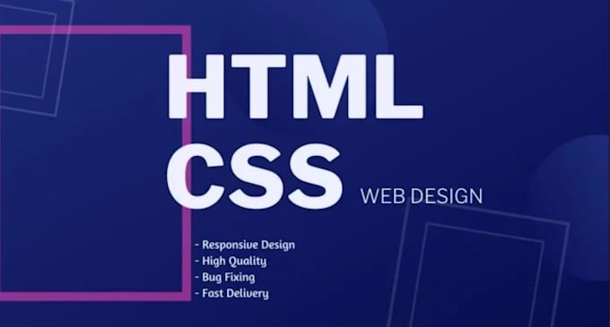 Write html, css, bootstrap, and web design by Mercy_programyn | Fiverr