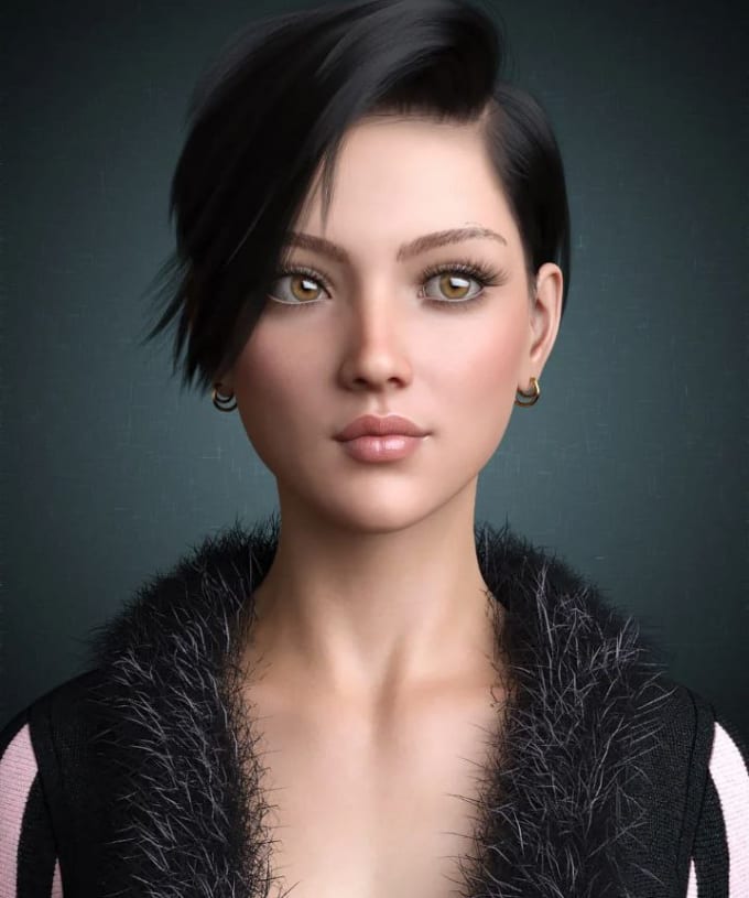 Create Realistic Daz 3d Character 3d Metahuman Character Using Daz 3d 3d Model By Samuellagold