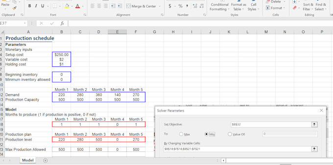 Do linear programming tasks in excel solver, data analysis, data entry ...