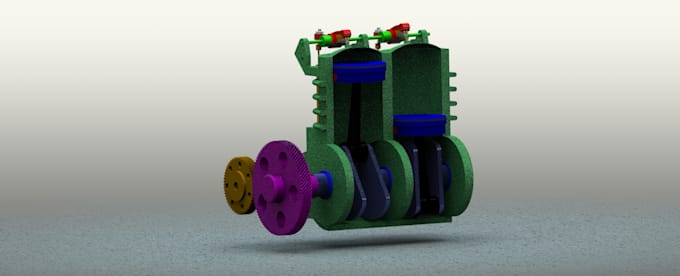 do mechanical 3d modelling and rendering in solidworks