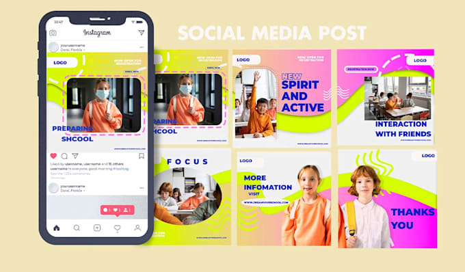Design custom social media carousel posts for instagram by Krisnaadi985 ...