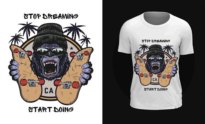 tshirt design and clothing design