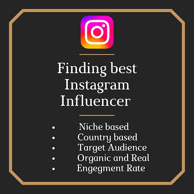 Find best instagram influencers for influencer marketing by