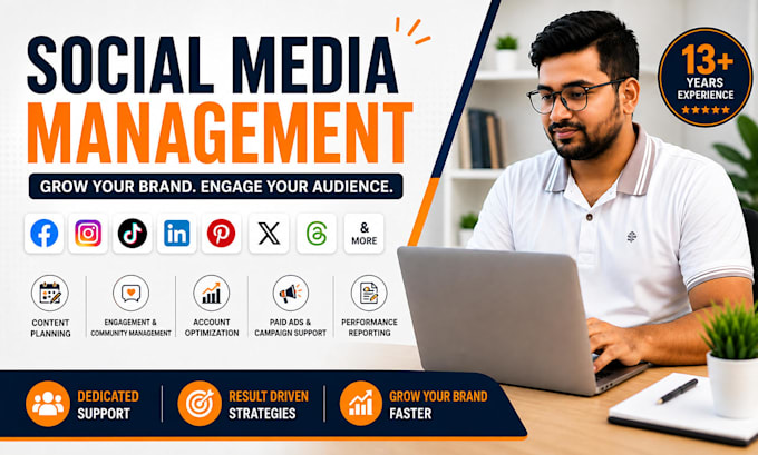 manage your social media accounts and paid ads