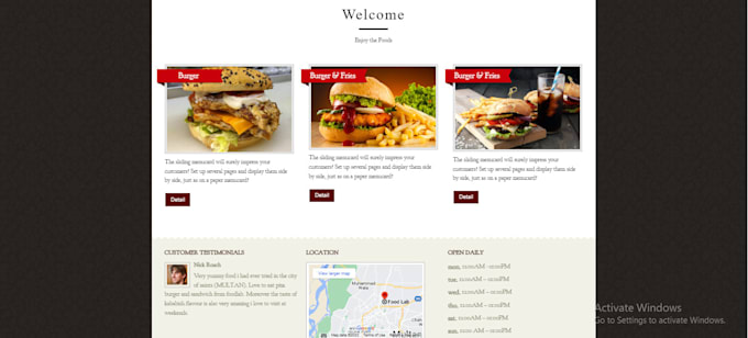 Do quickly responsive frontend web design with html,css and bootstrap ...