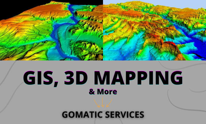 do gis maps, elevation models,  3d buildings and more