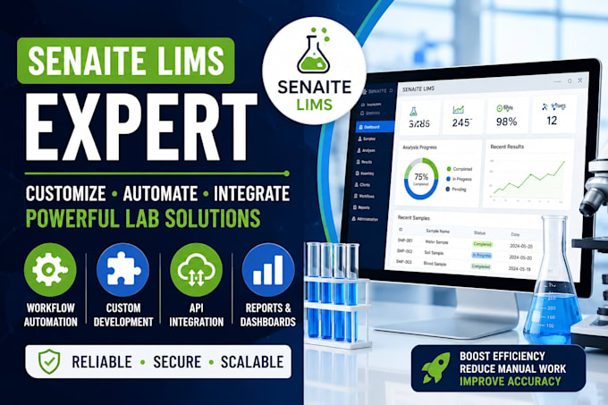customize senaite lims workflow automation API integration