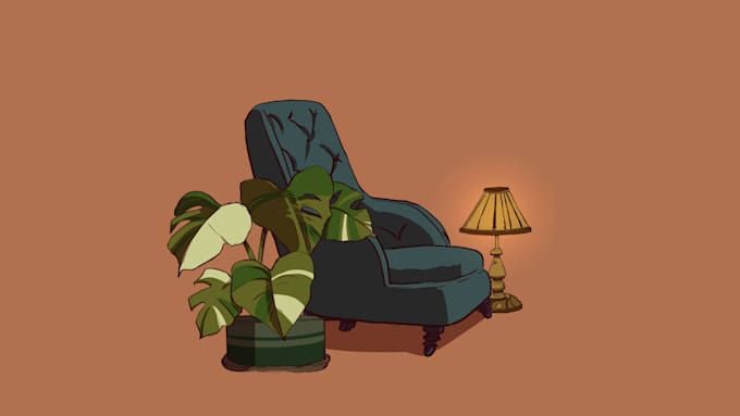 create a simple lofi illustration for you