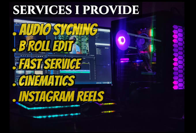 make cinematic b roll ,reels and shorts with captions