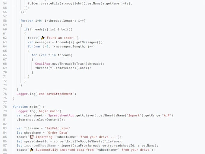 Write custom google apps scripts by Russianlinux | Fiverr