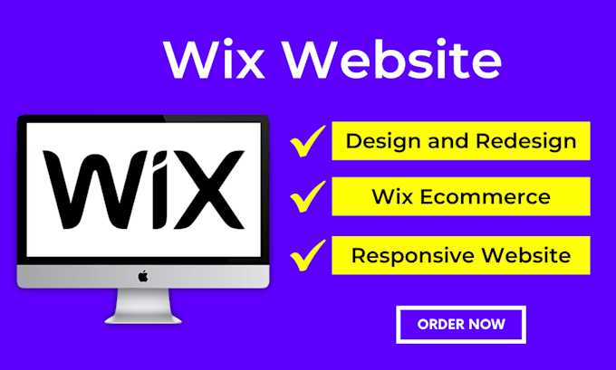 design or redesign professional wix website