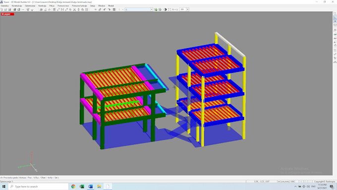 Provide detailed analysis of a different types of structures by ...