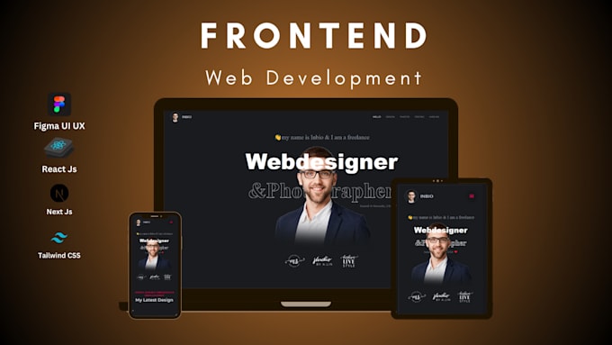 be your front end web developer
