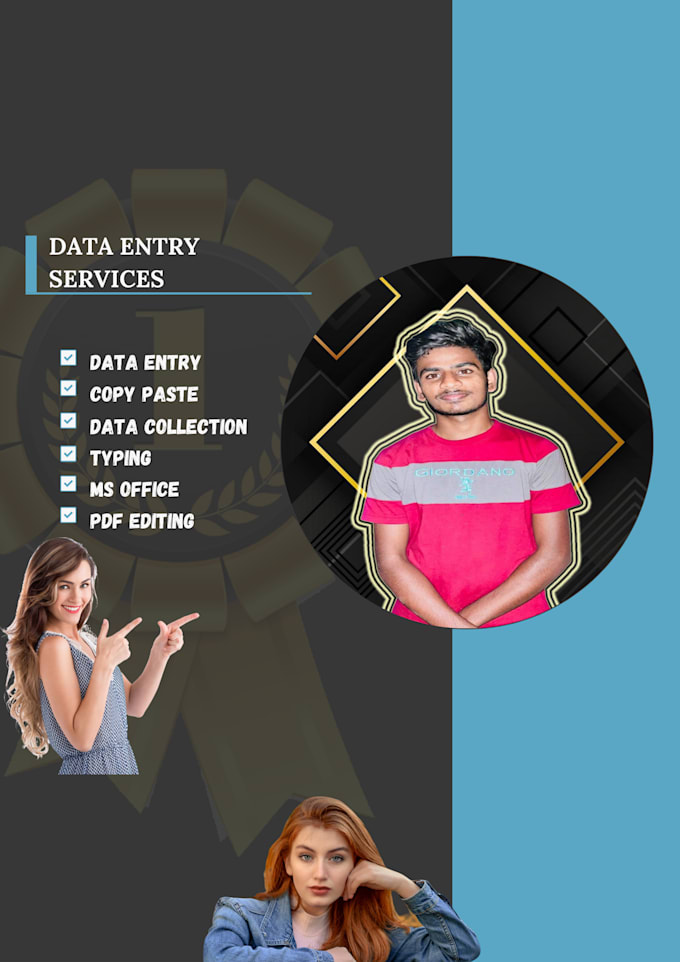 Do data entry, typing, copy paste work, data collection by Vinugraphics ...