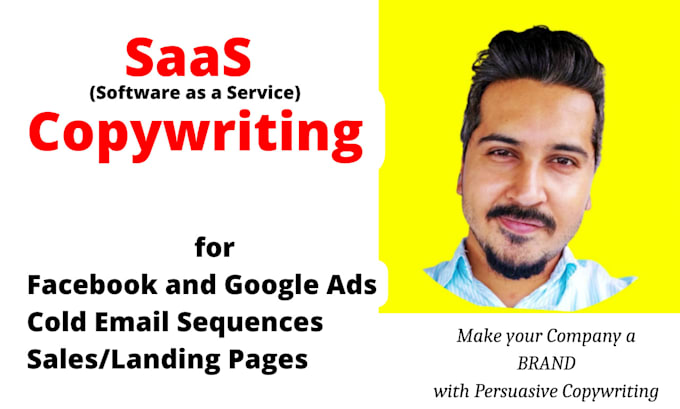 be copywriter for your saas business ads and sales pages