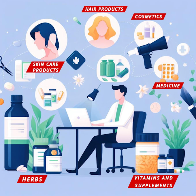 do medical research on herbs, nutrients, vitamins, and supplements