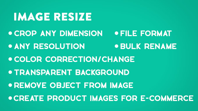 do perfectly resize image or crop bulk images one hour