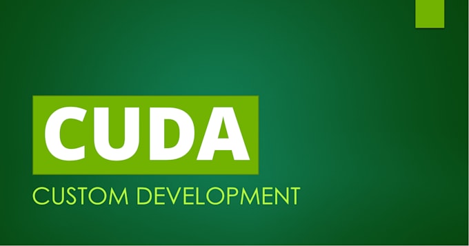 develop cuda wrappers or implementations