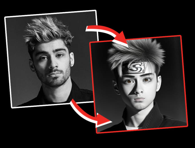 Turn Your Photo Into A Realistic Anime Character By Radounium Fiverr Turn Your Photo Into A Realistic Anime Character By Radounium Fiverr
