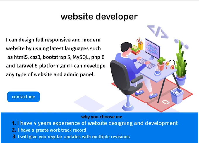 Html css bootstrap responsive website by Anasraza502 | Fiverr