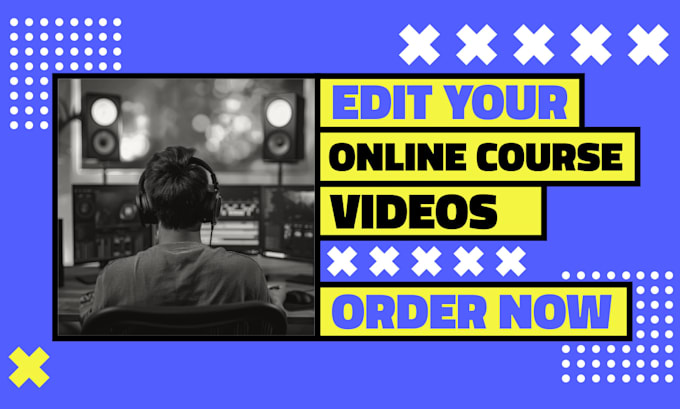edit your online course videos for udemy, elearning, and youtube