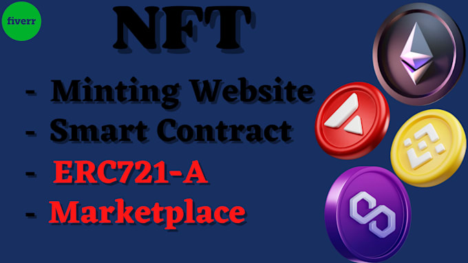 build nft website, nft marketplace, nft mint engine