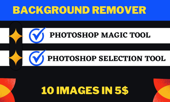 Remove background images with photoshop magic tool by Kousar1101 | Fiverr