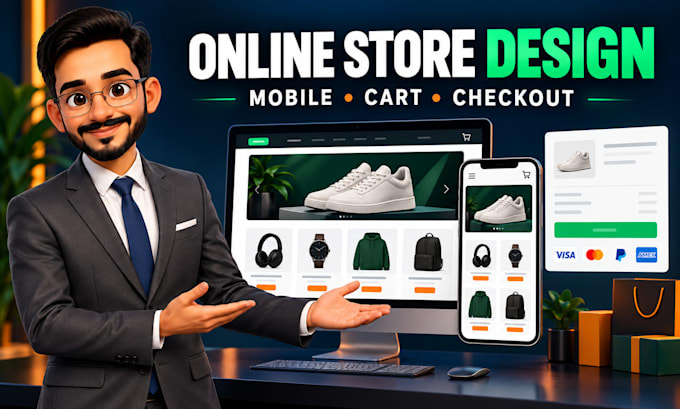 build a wordpress ecommerce website or redesign your woocommerce store