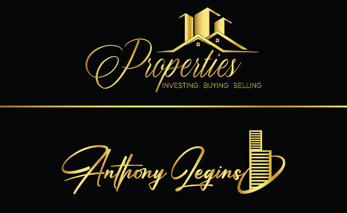 design luxury real estate logo