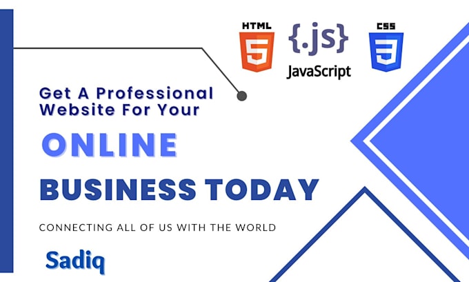 Be your web developer helping you with html css3 and java script by ...