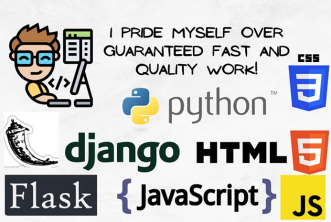 Full stack development with django flask reactjs postgresql mongodb aws ... image.