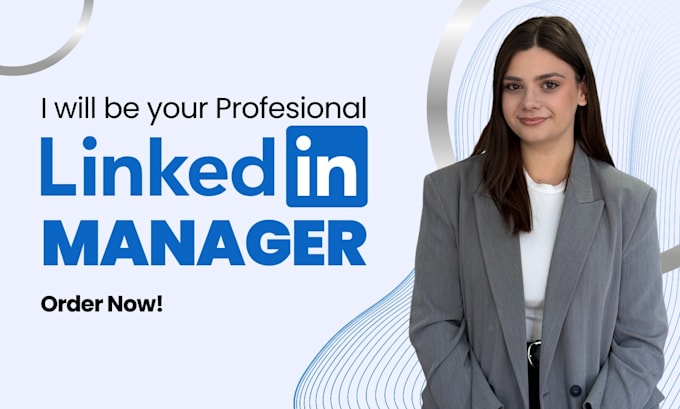 be your linkedin marketing manager and content creator