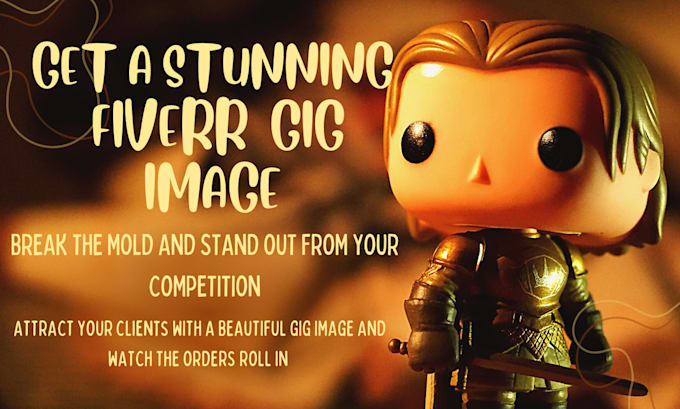 design a stunning fiverr gig image