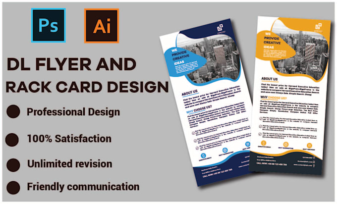 Design creative, amazing, professional dl flyer or rack card by ...