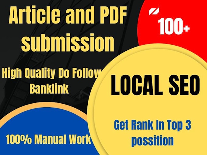 do article and pdf submissions to the top 100 sharing sites