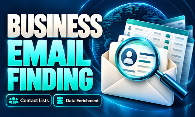 find b2b business emails and enrich your contact list