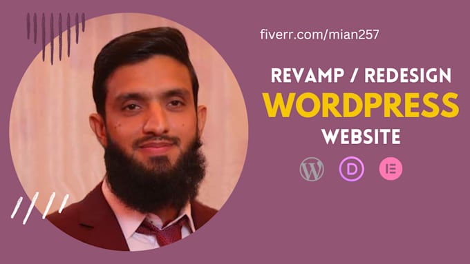 revamp, rebuild, create, and update wordpress website