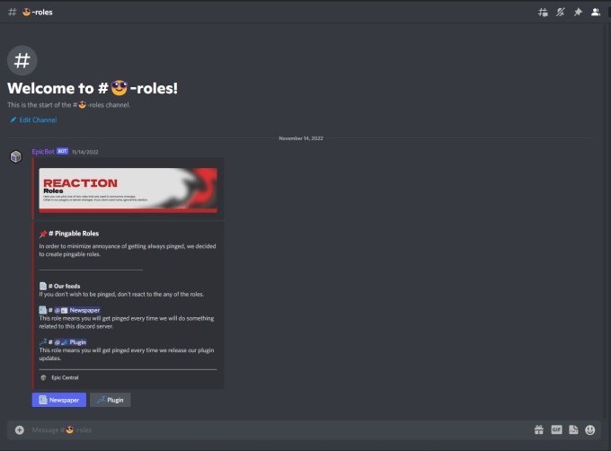 create a minecraft discord bot for you