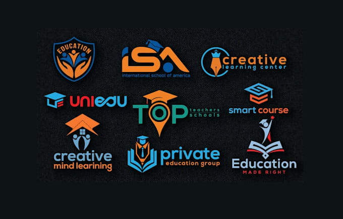 design creative learning and education logo for your business