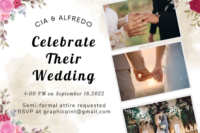 do simple wedding invitation