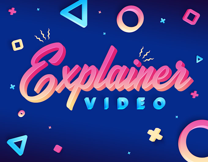 create a catchy custom 2d animated explainer video