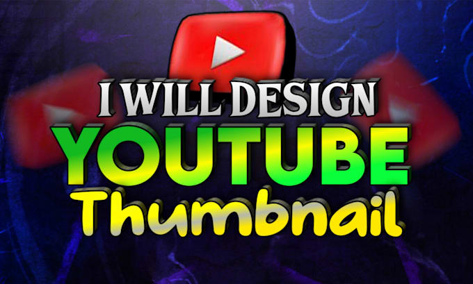 design custom youtube video thumbnail