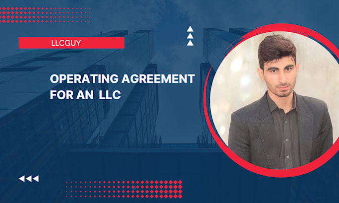 write an operating agreement for your llc company