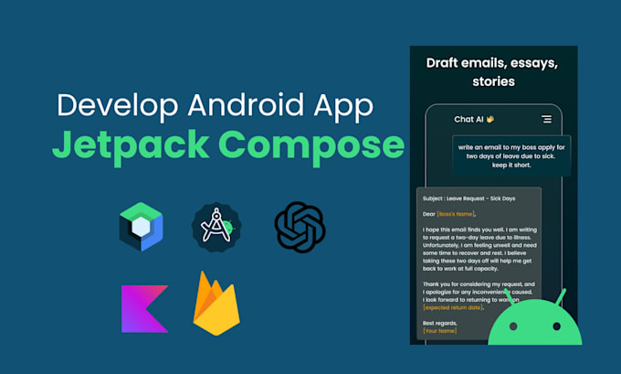develop quality android app using kotlin jetpack compose