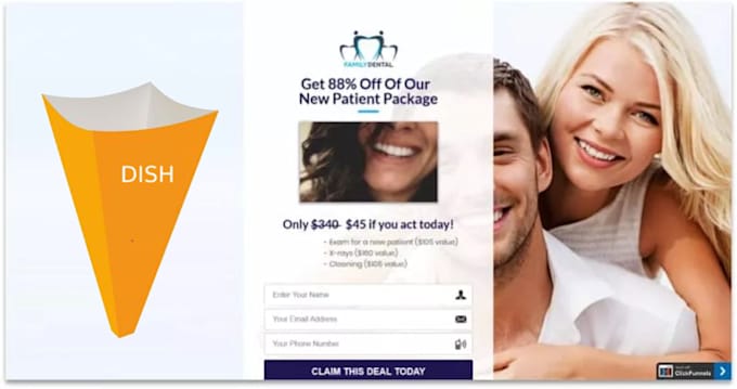 build dentist medical automated sales funnel with appointment booking