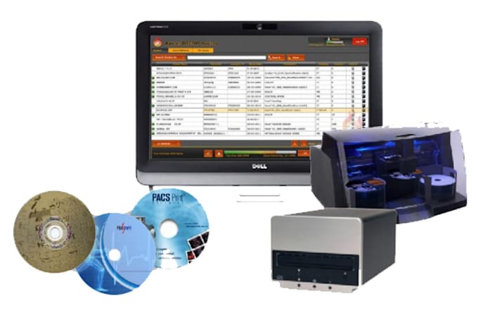 provide dicom cd dvd usb burner server and print server software